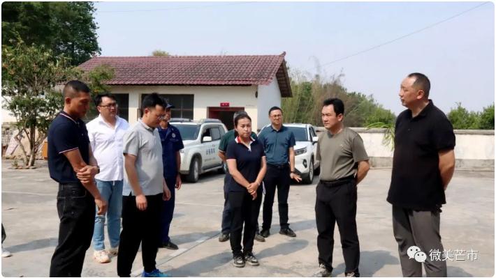 謝金翔、鄭昭帶隊開展巡林督查,督導森林防火工作