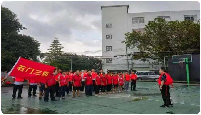 全力防汛備汛!白云石門舉行防汛轉移應急演練