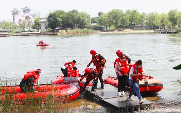以練備戰,來看全省這場100余人的防汛演練!